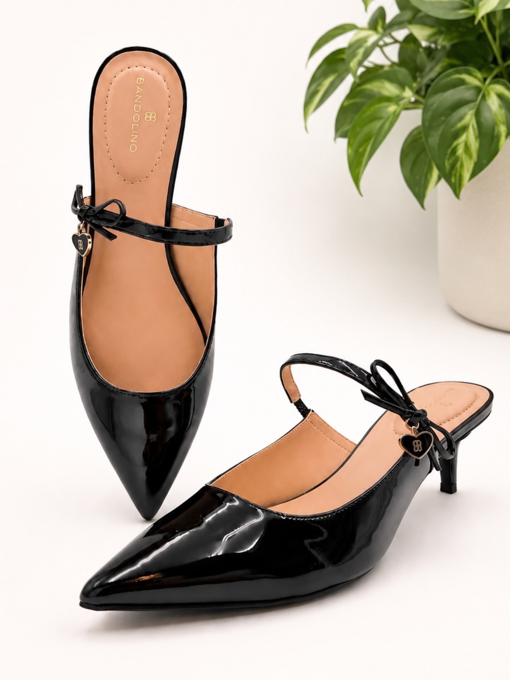 Bandolino • Maybli Bow Kitten Heel Mules